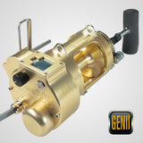 Combo: GENII Hooker Electric Tiagra 50WLRS Reel & Custom Swordfish Rod