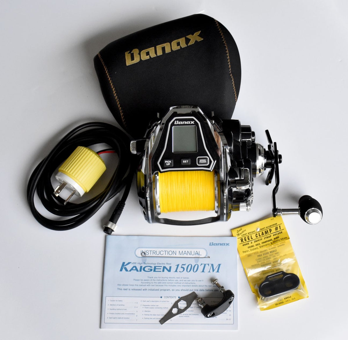 banax reels fishing Kaigen 1000 Electric Reel Banax Kaigen 300C Electric Reel Banax Zest Tce Tackles