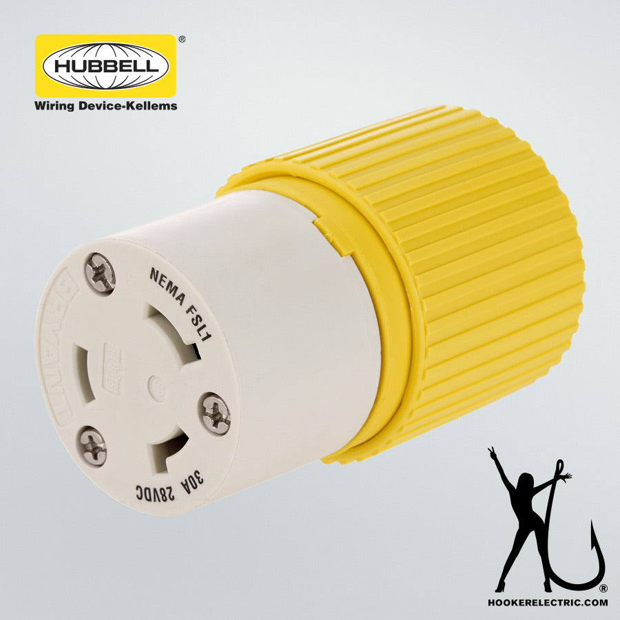 Hubbell 30A Female Plug – Check'n Bottom Outfitters LLC