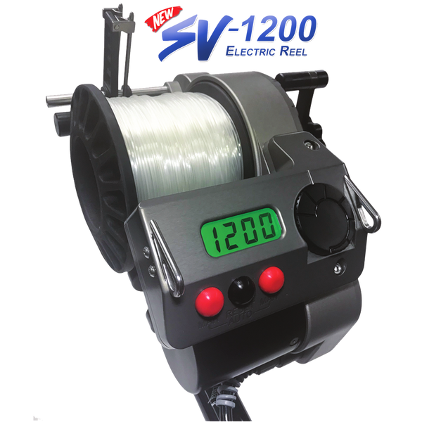 custom motorized fishing reel Combo: LP SV-1200 Electric Reel & Custom Swordfish Rod – Check'n Bottom Outfitters LLC