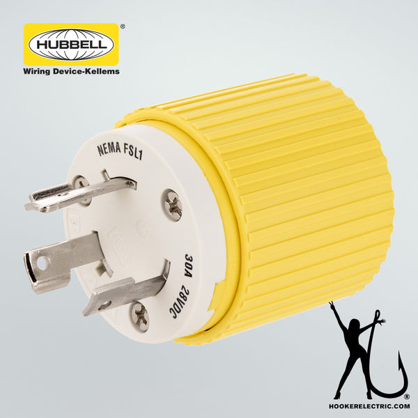Hubbell 30A Male Plug – Check'n Bottom Outfitters LLC