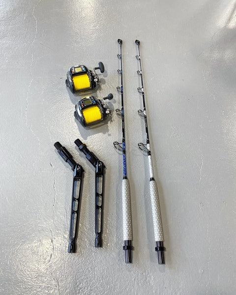 banax telescopic fishing rod Combo: Banax Kaigen 1000 & Custom Tilefish/Deep Drop Rod – Check'n Bottom Outfitters LLC