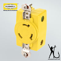 Hubbell 30A Receptacle
