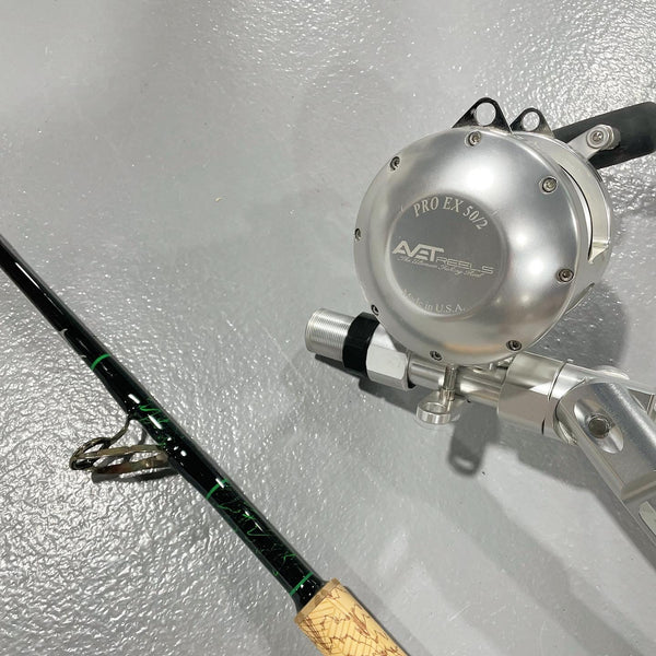 avet fishing pole Avet EX50/2 Stand Up Daytime Swordfish Combo – Check'n Bottom Outfitters LLC